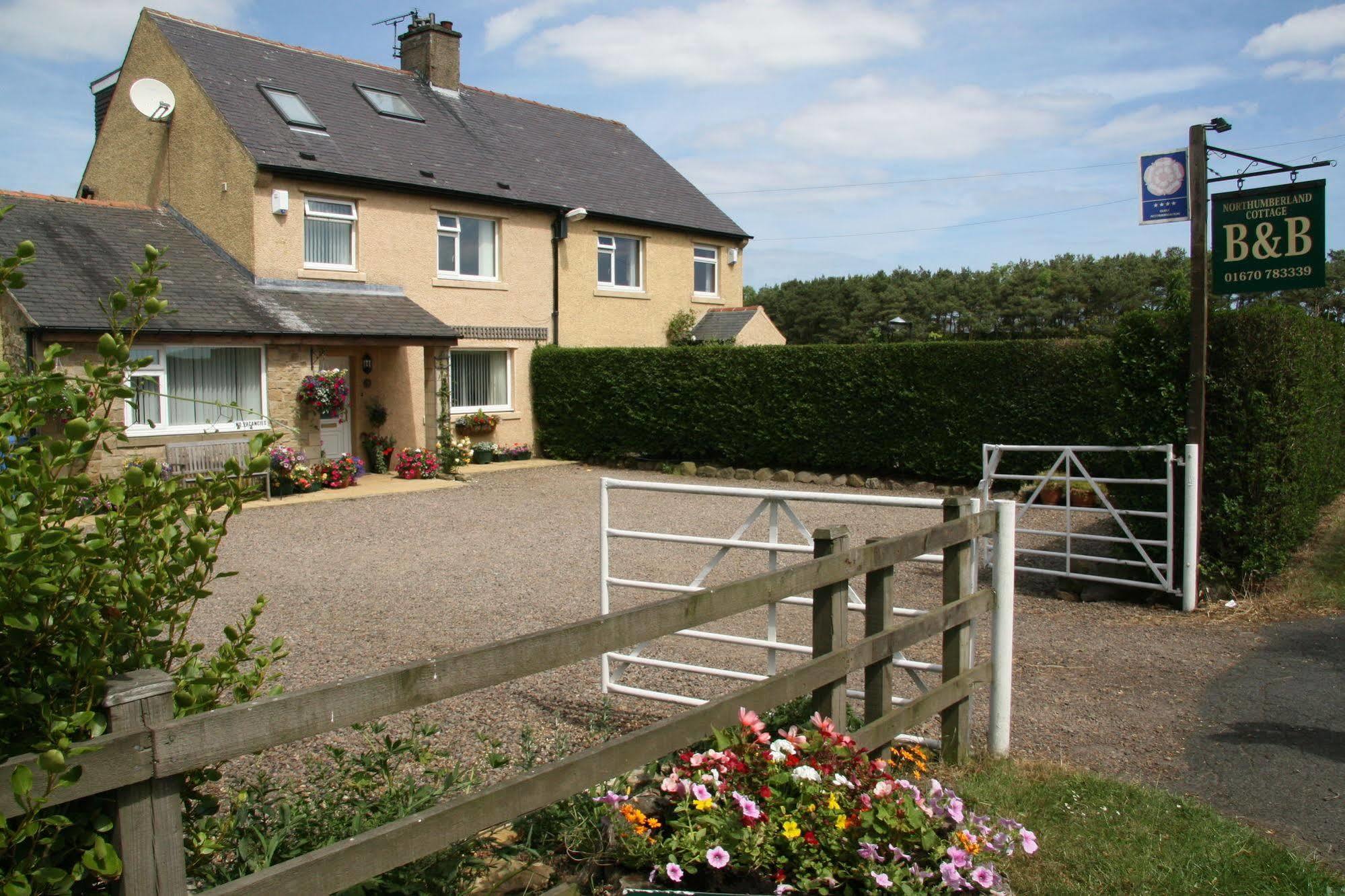 Northumberland Cottage B&B Acklington Dış mekan fotoğraf